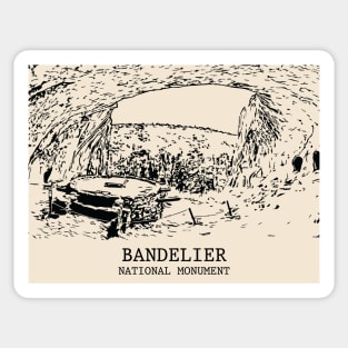 Bandelier National Monument Sticker